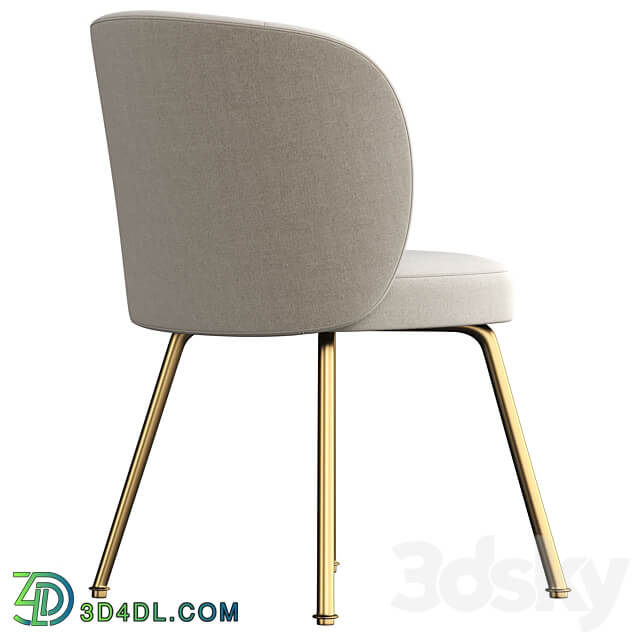 Greer Upholstered Dining 3D Models