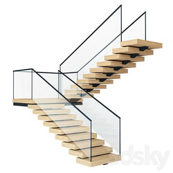 Staircase 003 3D Models 