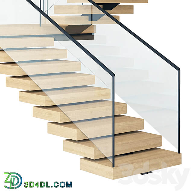 Staircase 003 3D Models