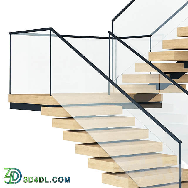 Staircase 003 3D Models