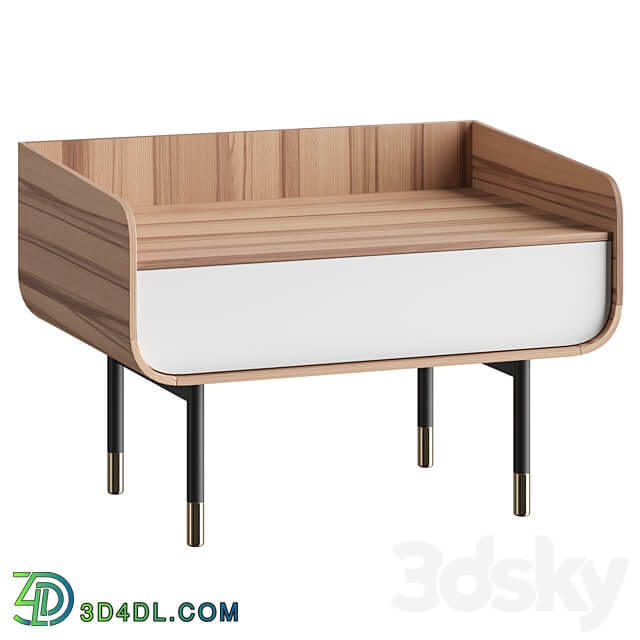 Tonin Casa OPERA pedestal Sideboard Chest of drawer 3D Models