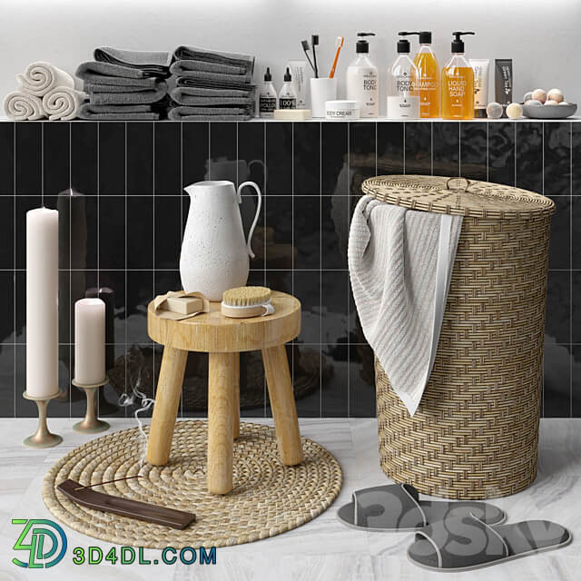 bathroom accessories 2 3D Models