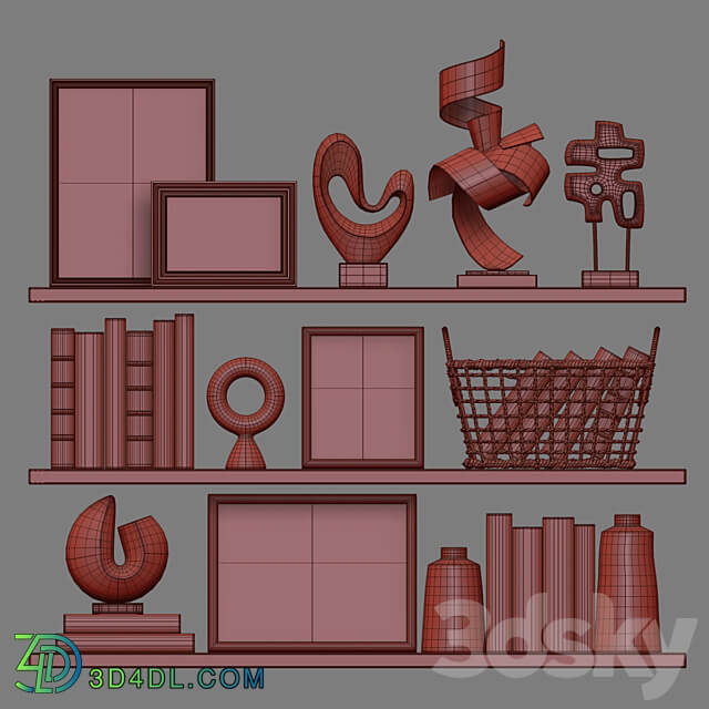 Decor Set 136 3D Models