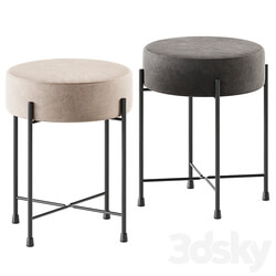 JYSK Stool Padborg Pouf 3D Models 