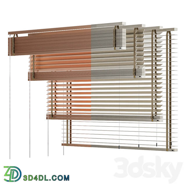 METAL Blind 1500mm 3D Models