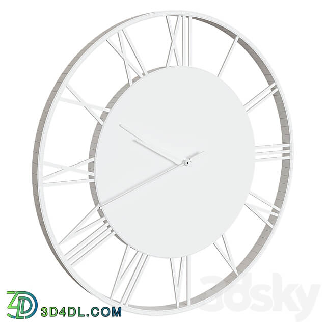 Wall Clock Manigault Clock Watches Clocks 3D Models