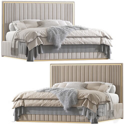Double bed 71 Bed 3D Models 