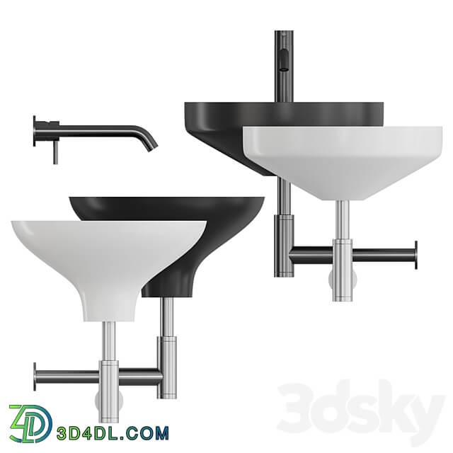 Equilibrium ALICE Ceramica Sink 3D Models