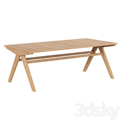 La Redoute Folda garden outdoor table 3D Models 