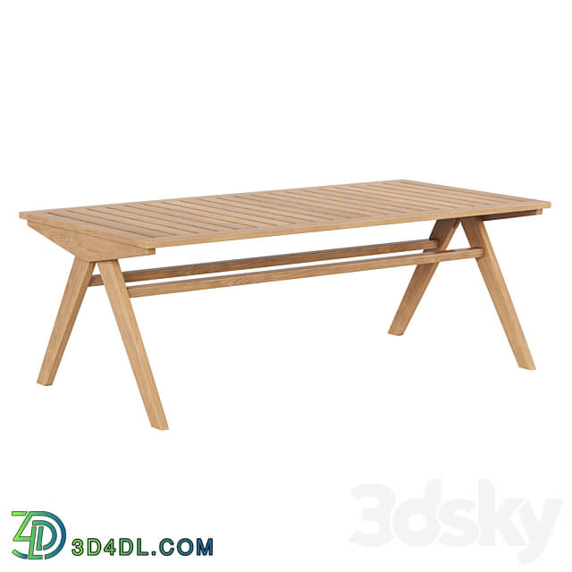 La Redoute Folda garden outdoor table 3D Models