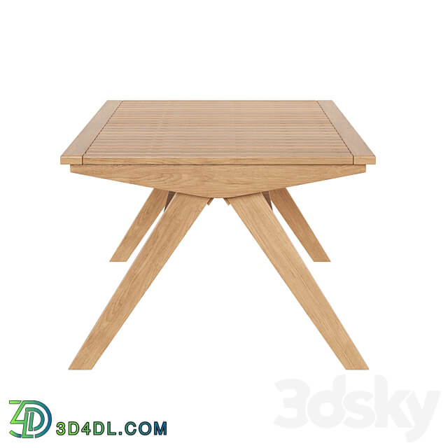 La Redoute Folda garden outdoor table 3D Models