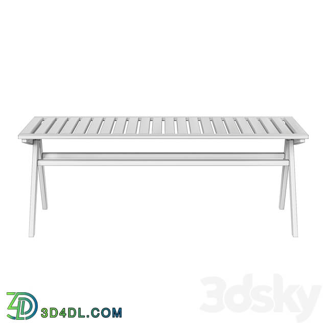 La Redoute Folda garden outdoor table 3D Models