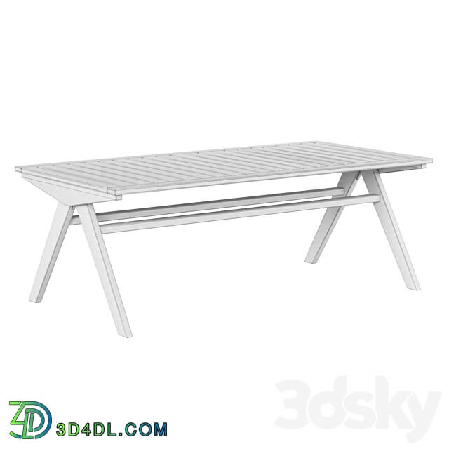 La Redoute Folda garden outdoor table 3D Models