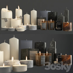 Candles 3D Models 