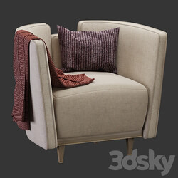 Frato armchair Gstaad 3D Models 