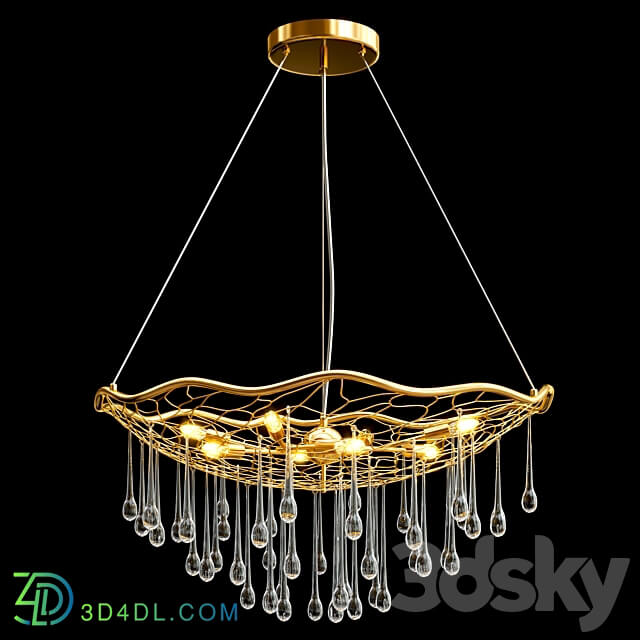 Hinkley Lighting QN LAGUNA Pendant light 3D Models