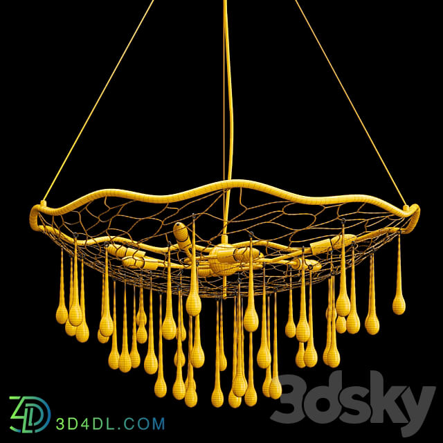 Hinkley Lighting QN LAGUNA Pendant light 3D Models