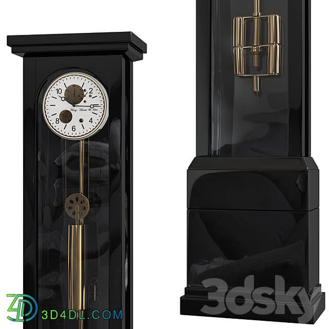 Hermle 01212 740761 Watches Clocks 3D Models