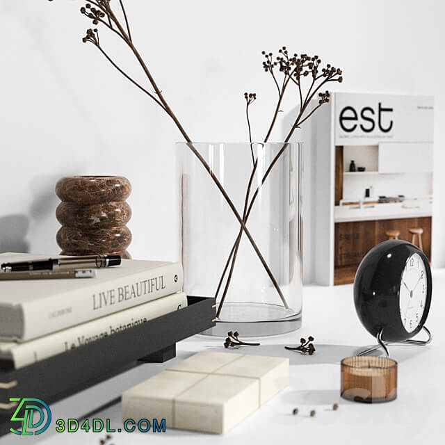 Decorative Set 51 3D Models