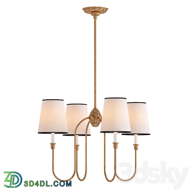 Thomas O 39 Brien Vendome 4 Light Pendant light 3D Models