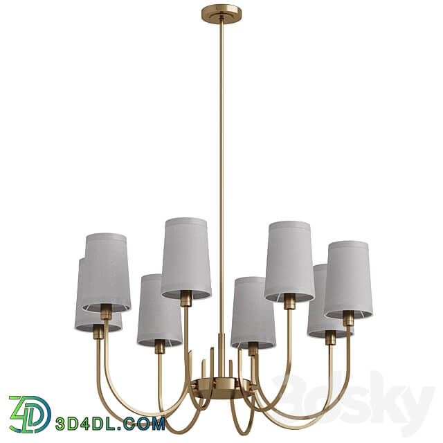 Chandelier Dantone Home Placid Pendant light 3D Models