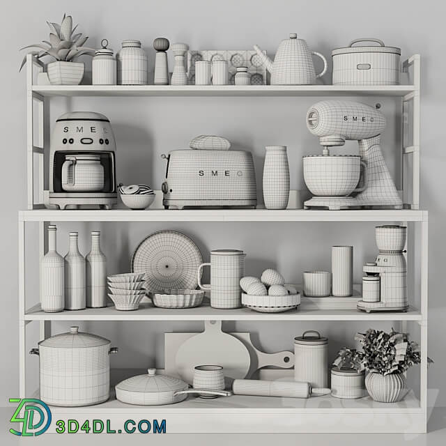 kitchen accessories013 3D Models