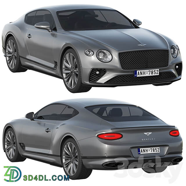 Bentley Continental GT Speed 3D Models