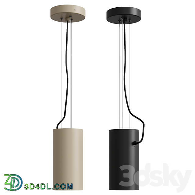 Estiluz Cyls Pendant light 3D Models