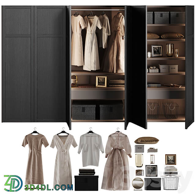 Pianca Verona Wardrobe Wardrobe Display cabinets 3D Models