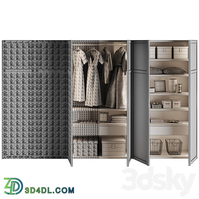 Pianca Verona Wardrobe Wardrobe Display cabinets 3D Models