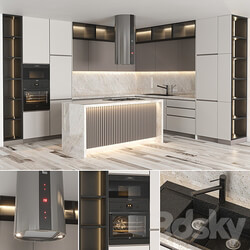 Kitchen Modern03 Kitchen 3D Models 