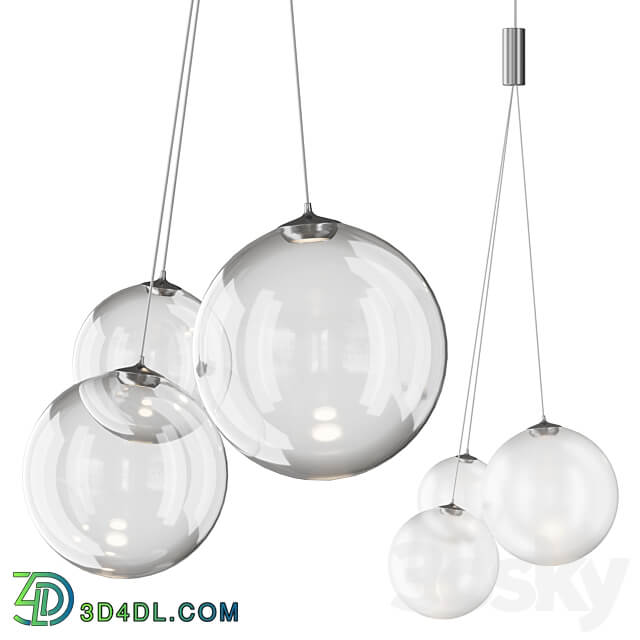 LODES RANDOM Hanging lamp Pendant light 3D Models