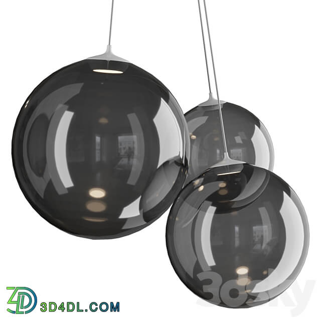 LODES RANDOM Hanging lamp Pendant light 3D Models