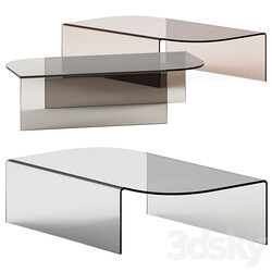 Calligaris Merian Coffee Table Glass table 3D Models 