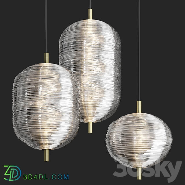 LODES JEFFERSON Hanging lamp Pendant light 3D Models