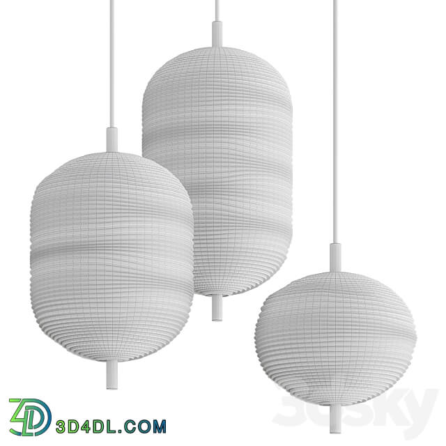 LODES JEFFERSON Hanging lamp Pendant light 3D Models