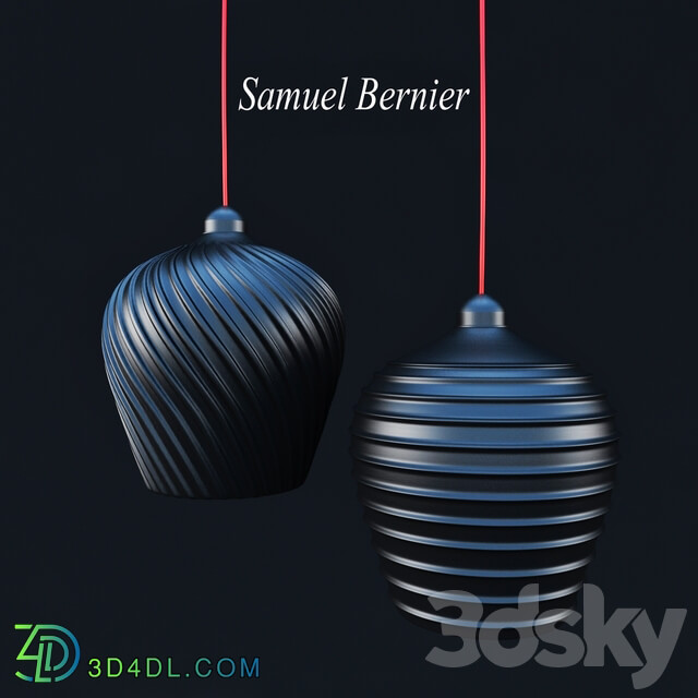 Collection chandeliers from Samuel Bernier Pendant light 3D Models