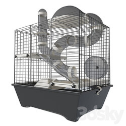 Hamster cage 3 Other decorative objects 3D Models 