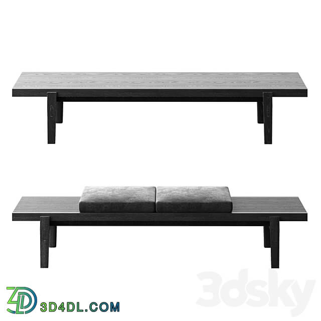 Poliform Home Hotel Bench Other 3D Models