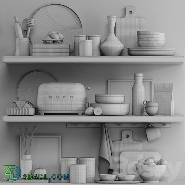 other kitchen accessories 3 3D Models