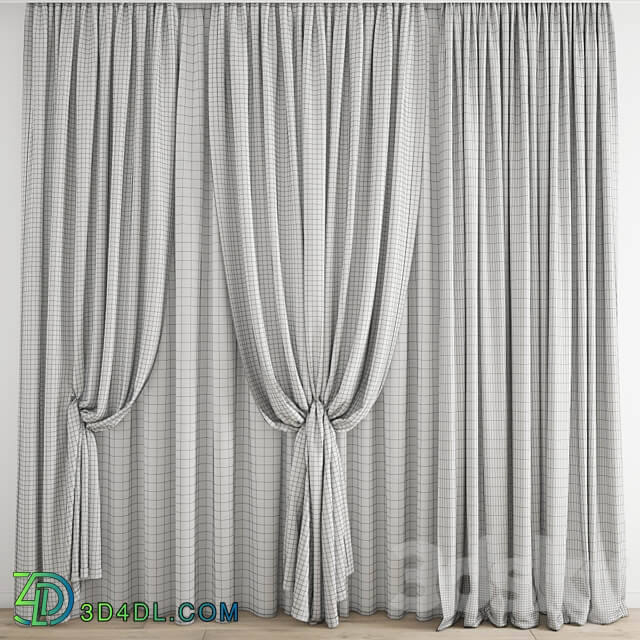 Curtain 436 3D Models