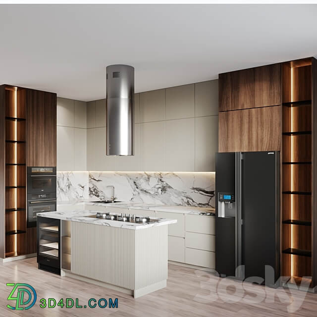 modern kitchen 46 Kitchen 3D Models