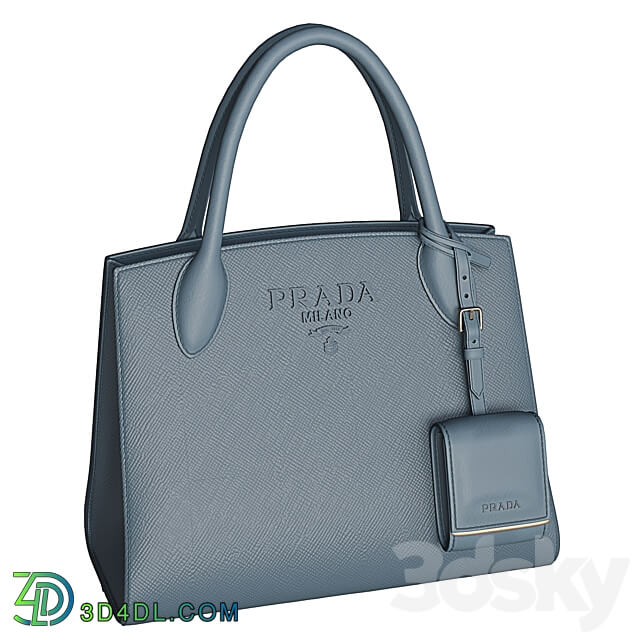 Bag set 9. Prada collection 2 Other decorative objects 3D Models