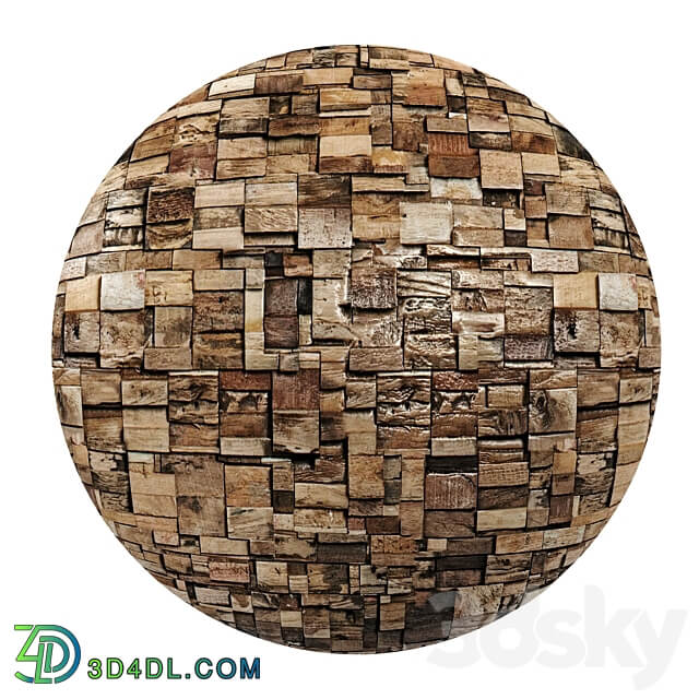 Wood Wall Days 3D Models