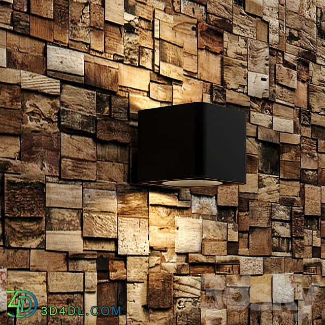 Wood Wall Days 3D Models