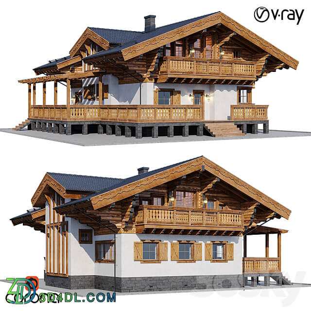 country house 7 3D Models