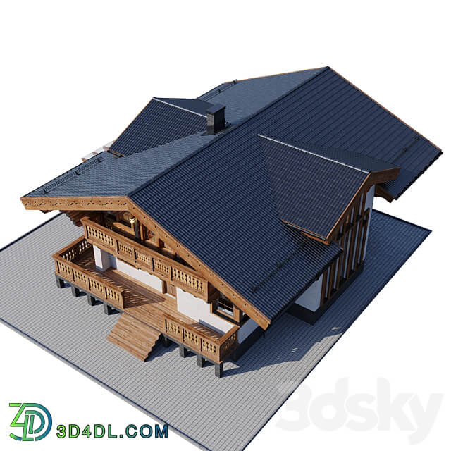 country house 7 3D Models