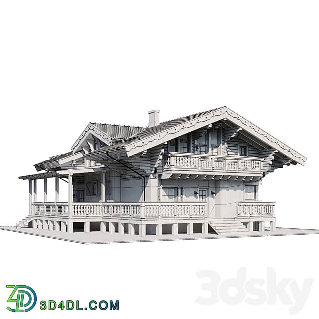 country house 7 3D Models