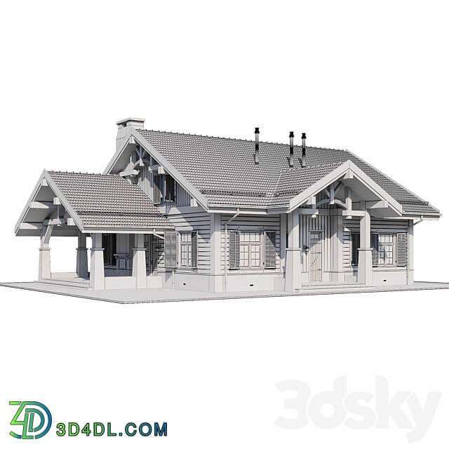 country house 5 3D Models