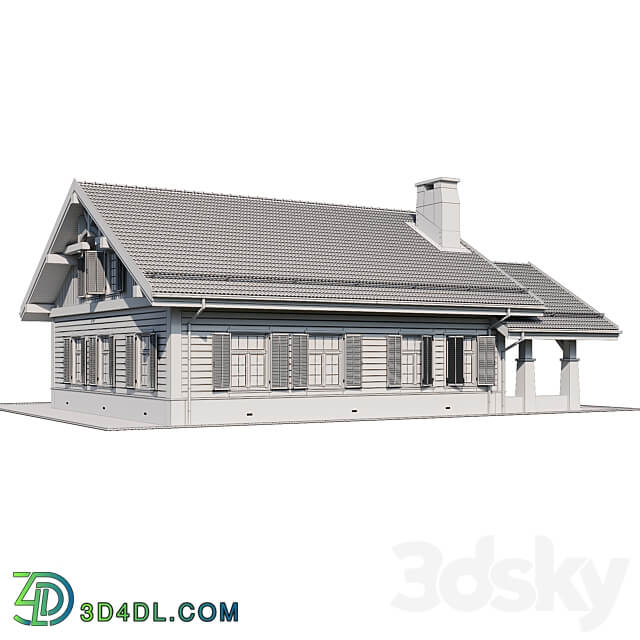 country house 5 3D Models